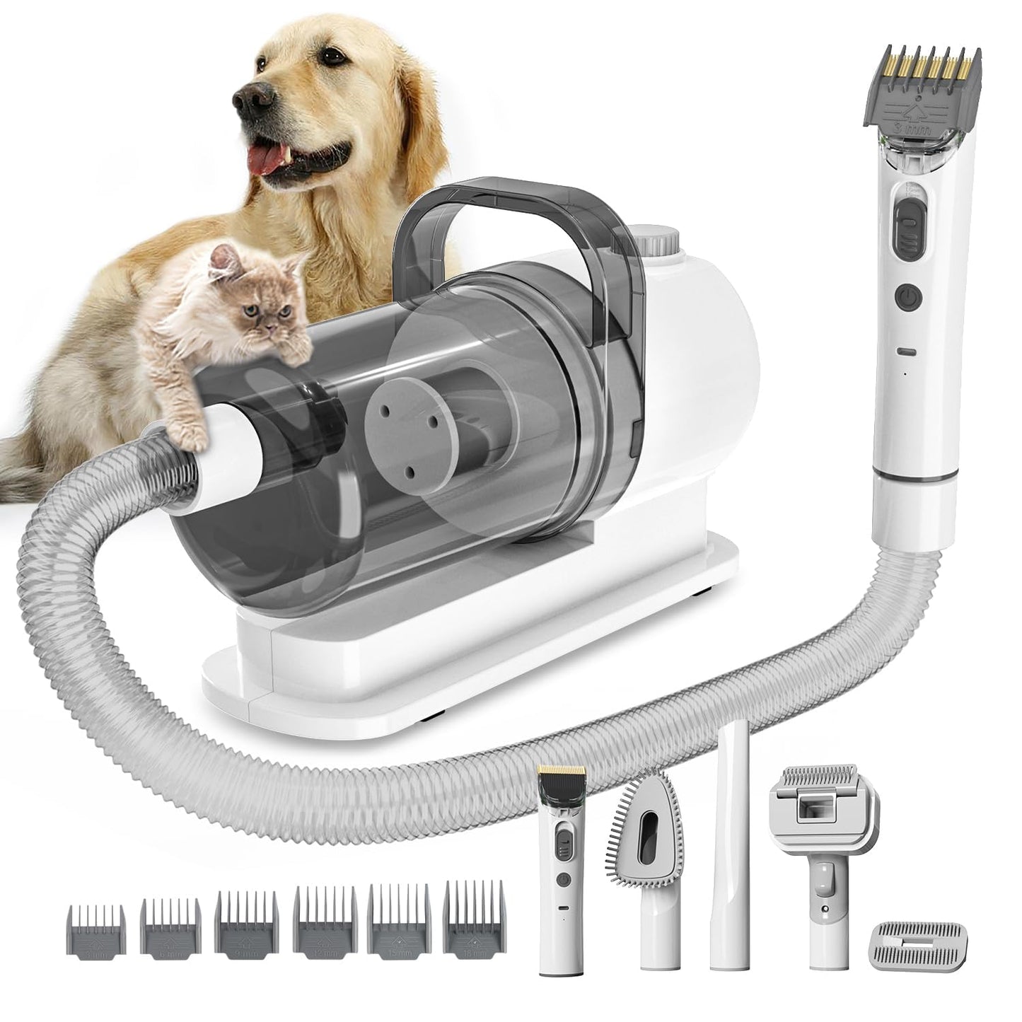 Grooming Vacuum Kit 6 in 1 Pro