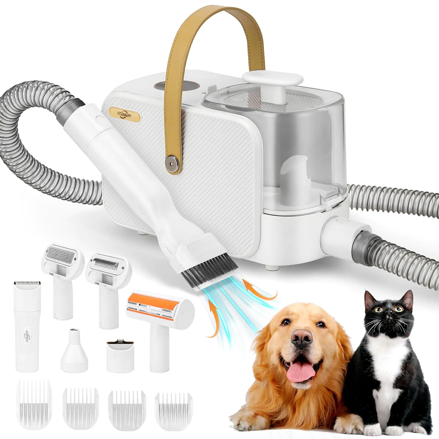 TheCritterPalace™ Pet Grooming Kit with Cleaning Stick Pro