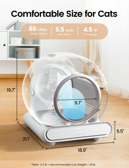 TheCritterPalace™ PET CAT LITTER BOX