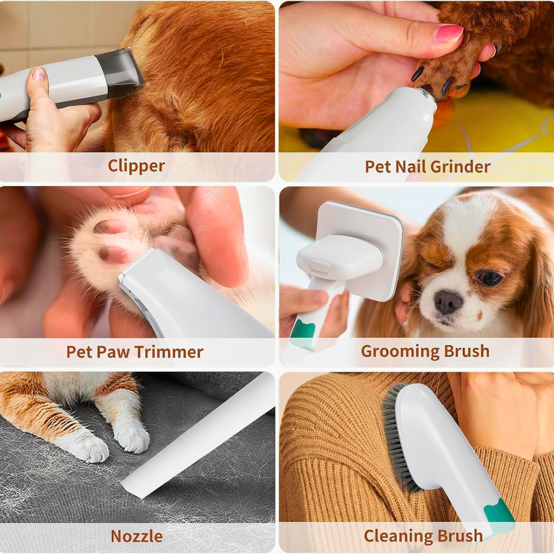 TheCritterPalace™ Pet Grooming Kit with Cleaning Stick