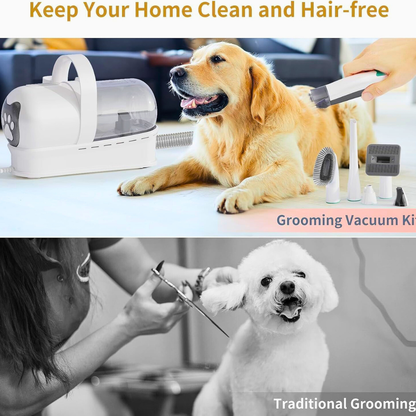 TheCritterPalace™ Pet Grooming Kit with Cleaning Stick