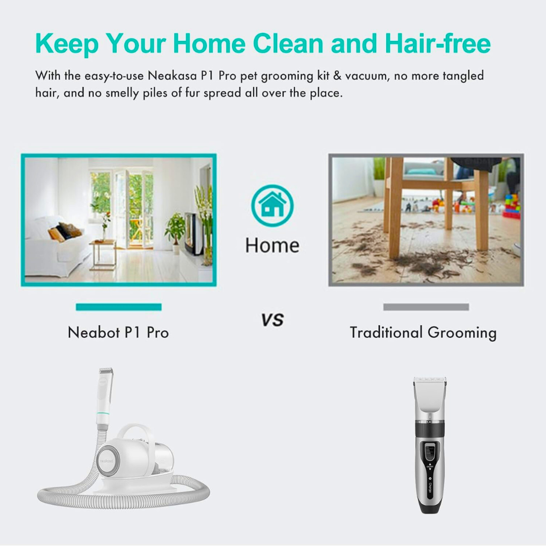 TheCritterPalace™ Pet Grooming Kit with Cleaning Stick